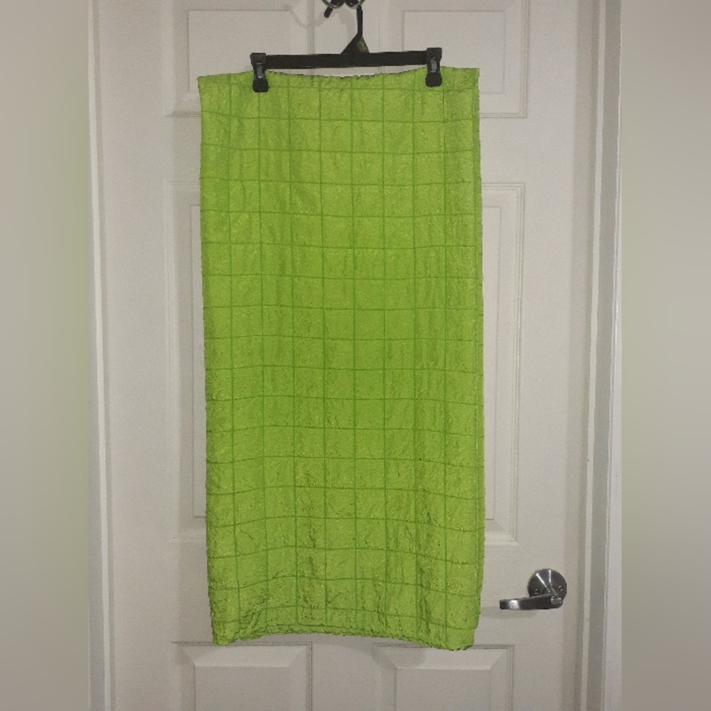 Lime Green "Room Essentials" Shower Curtain
